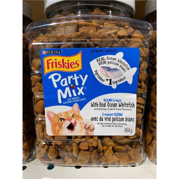 Friskies party mix cat treats, 3x454g