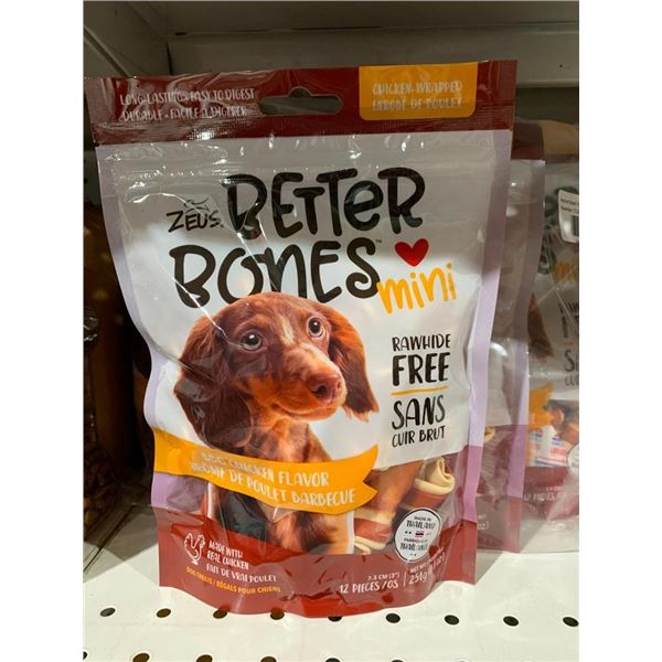 Zeus Better bones mini bbw chicken flavor dog treats 6x251g