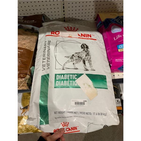 Royal Canin diabetic dog food 17.6lb