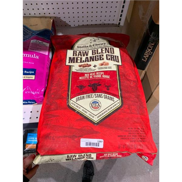 Stella & chewys red meat recipe dog food 22lb