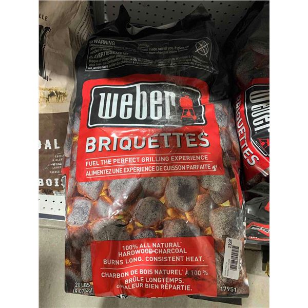 Weber Charcoal briquets