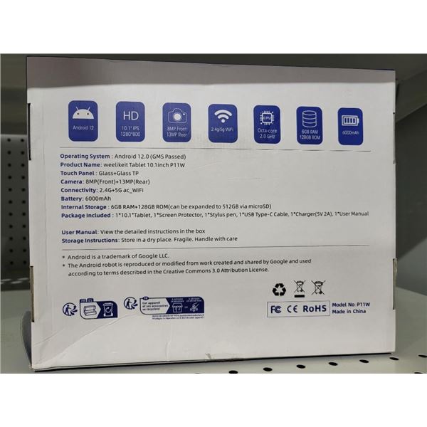 Weelikeit Tabley 10.1" W11W