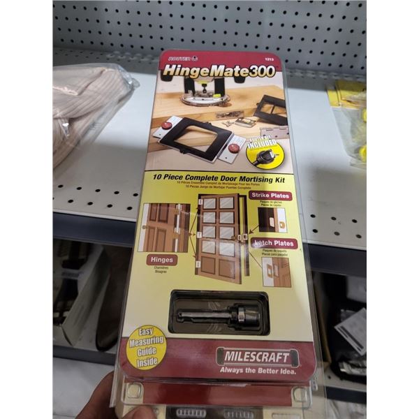 Hinge Mate 300 10pc Complete Door Mortising Kit Lot of 2