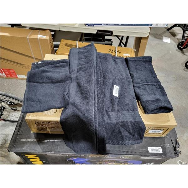 Glamburg Home Fashion 2 Face Cloths adn 2 Hand Towels