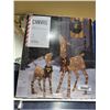 Image 1 : Canvas 2'&3' Deer with Fawn Lighted