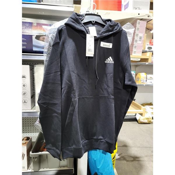 Adidas Mens Black Hoodie Size L