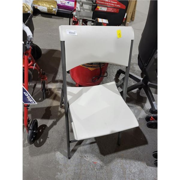 Lifetime Brand Resin Folding Banquet Chair Lot of 1