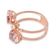 Image 2 : 2.4ct Morganite 14 K Rose Gold Ring