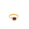 Image 1 : 1.24ct Ruby 18K YG 3.2gm Ring