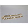 Image 2 : 12-14mm Golden Drop/Baroque Necklace with Gold Clasp