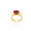 Image 2 : 5.27ct Ruby 18K YG 9.41gm Ring