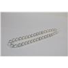 Image 2 : 10-12mm South Sea White-Silver Circle Baroque Necklace with Gold Clasp