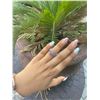 Image 2 : 9.10ct Natural Ceylon Blue Sapphire 14K White Gold Ring