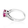 Image 2 : 2.3ct Natural PINK SAPPHIRE 14K White Gold 3.26gm Ring