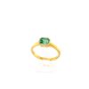 Image 1 : 0.82ct Emerald 18K YG 3.41gm Ring