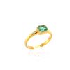 Image 2 : 0.82ct Emerald 18K YG 3.41gm Ring