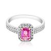 Image 1 : 0.58ct Natural PINK SAPPHIRE 14K Rose Gold 2.55gm Ring