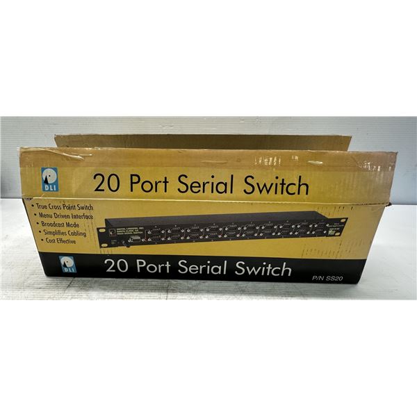 Digital Loggers Inc. #SS20 / 20 Port Serial Switch