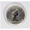 Image 2 : #24  1989 CANADA $5 1OZ  SILVER MAPLE LEAF COIN