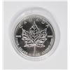 Image 1 : #30 1995 CANADA $5 1OZ  SILVER MAPLE LEAF COIN