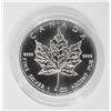 Image 1 : #31 1996 CANADA $5 1OZ  SILVER MAPLE LEAF COIN