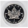 Image 1 : #33 1998 CANADA $5 1OZ  SILVER MAPLE LEAF COIN
