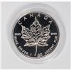 Image 1 : #34 1999 CANADA $5 1OZ  SILVER MAPLE LEAF COIN