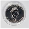Image 2 : #34 1999 CANADA $5 1OZ  SILVER MAPLE LEAF COIN