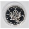 Image 1 : #35 2000 CANADA $5 1OZ  SILVER MAPLE LEAF COIN