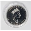 Image 2 : #37 2002 CANADA $5 1OZ  SILVER MAPLE LEAF COIN