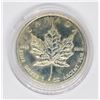 Image 1 : #45  2009 CANADA $5 1OZ  SILVER MAPLE LEAF COIN