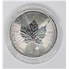 Image 1 : #58 2016 CANADA $5 1OZ SILVER MAPLE LEAF COIN