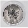 Image 1 : #62 2018 CANADA $5 1OZ SILVER MAPLE LEAF COIN