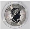 Image 2 : #65 2021 CANADA $5 1OZ SILVER MAPLE LEAF COIN