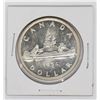 Image 1 : #79 1954  CANADIAN $1 DOLLAR SILVER VOYAGEUR COIN