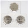 Image 1 : #109 LOT OF 3 CANADIAN $1 VOYAGEUR COINS 1980-1982