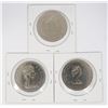 Image 2 : #110 LOT OF 3 CANADIAN $1 VOYAGEUR COINS 1983-1985