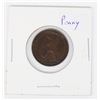 Image 1 : #112 BRITISH 1845 PENNY 1 CENT COIN QUEEN VICTORIA