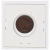 Image 2 : #112 BRITISH 1845 PENNY 1 CENT COIN QUEEN VICTORIA