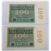 Image 1 : #132 1923 WEIMAR REPUBLI GERMAN 100 MILLION MARK