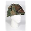 Image 1 : #142 AMERICAN M1 HELMET W/ CAMO COVER 1980'S