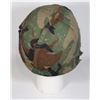 Image 2 : #142 AMERICAN M1 HELMET W/ CAMO COVER 1980'S