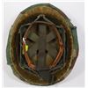 Image 3 : #142 AMERICAN M1 HELMET W/ CAMO COVER 1980'S