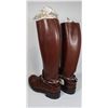 Image 2 : #160 RCMP HIGH BROWN BOOTS W/ SPURS BILTRITE