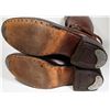 Image 3 : #160 RCMP HIGH BROWN BOOTS W/ SPURS BILTRITE