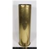 Image 2 : #204 MILITARY BRASS SHELL CASE 105MM M14 1956