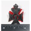 Image 1 : #319 WW2 REGINA RIFLE REGIMENT CANADA CAP BADGE