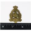 Image 1 : #327 BRITISH COLUMBIA DRAGOONS CAP BADGE QUEENS