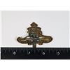 Image 1 : #332 WW1 BRITISH CAP BADGE ROYAL ARTILLERY RA