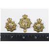 Image 1 : #396 CANADIAN POSTAL CORPS CAP BADGE COLLAR BADGE